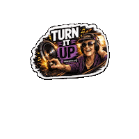 Turn It Up Sticker by International Society for Music Education