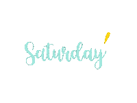 iHlustra day saturday dia semana Sticker