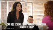 Nervous Breakdown Nbc GIF by Zoey's Extraordinary Playlist
