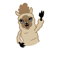 Alpaca Sticker by MarcaPeru