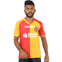 Ankit Celebrating Sticker by SC East Bengal