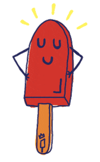 Chill Relax Sticker by King of Pops