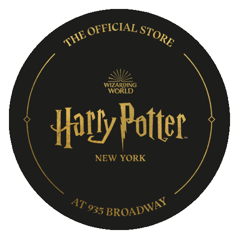 harrypotterny giphyupload harrypotterny harrypotternyc harry potter nyc Sticker