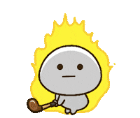 Happy Cartoon Sticker