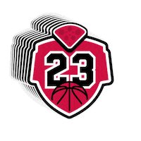 23SportsBar nba pizza 23 mvp Sticker