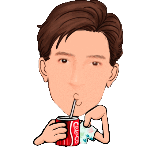 Coca Cola Coffee Sticker