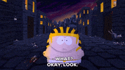 scared eric cartman GIF by South Park 