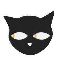 btchfrombrooklyn cat halloween time cats Sticker