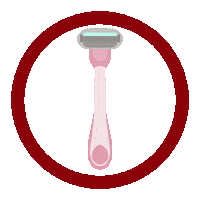 Plasticfree Sticker by Leaf Shave