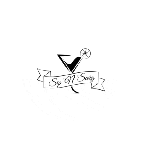sipnswig giphygifmaker gin bar sip n swig sipnswig Sticker