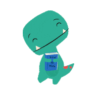 T-Rex Love Sticker
