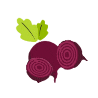 Beetroot Sticker by Amazin' Graze
