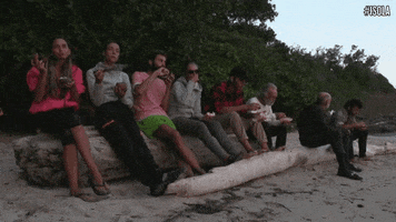 lunch eating GIF by Isola dei Famosi