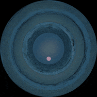 silvacine ocean moonrise gifnosis GIF