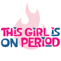 Period Sticker by Shaitea