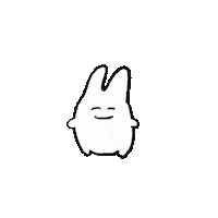 Rabbit Yes Sticker