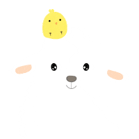 sheep kuiken Sticker by Live Life Happy