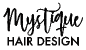 MystiqueHair hair hair salon mystique mystiquehairdesign Sticker