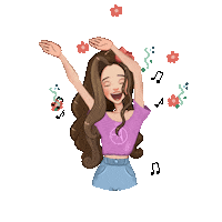 Happy Dance Sticker