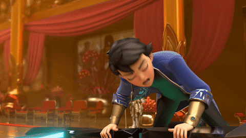 Animation Shut Up GIF by Tara Duncan