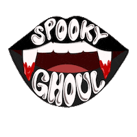 Black Lips Halloween Sticker by Jack0_o