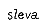 Sleva Sticker by Minile