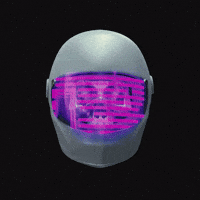 skull scifi GIF