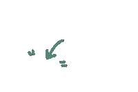 nun_gif point here tap koko Sticker