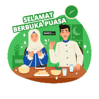 Breakfasting Sticker by Senkatech ID