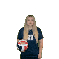 Womens Volleyball Sticker by Clarke University