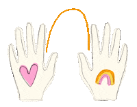 ticketybooillustration love happy heart future Sticker