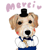 Jack Russell Terrier Thanks Sticker