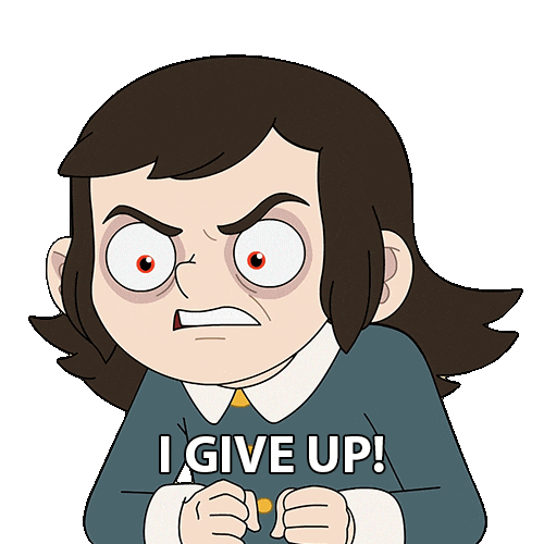 Haunted Hotel I Give Up Sticker by NETFLIX