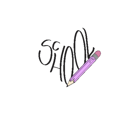 Back To School Heart Sticker