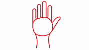 hallorot marketing hand agenturleben kreativ GIF