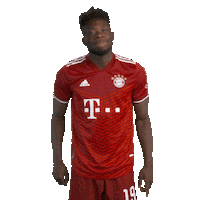 Alphonso Davies No Sticker by FC Bayern Munich