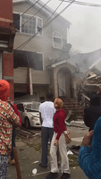 People Reported Trapped After House Explosion
