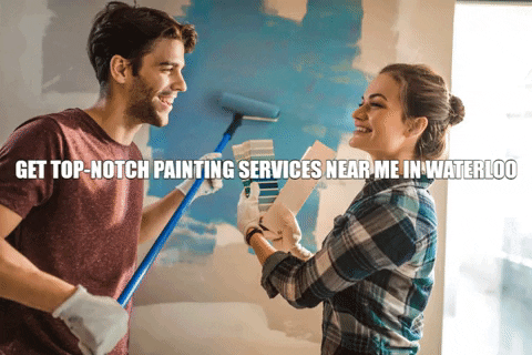 quickpaintingsolutions giphygifmaker kitchen cabinet painting in waterloo residential painting in waterloo cabinet painting in waterloo GIF