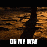 GrandCanyonTV running sand on my way barefoot GIF