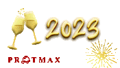 New Year Champagne Sticker by Protmax