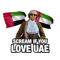 Abu Dhabi Dubai Sticker