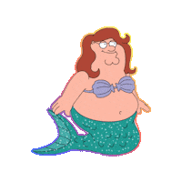 epssammie summer beach ocean mermaid Sticker