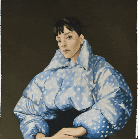 Fine Art GIF by Lily Allen