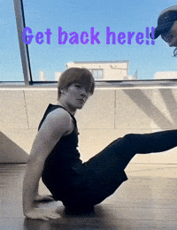 Drag Get Back Here GIF
