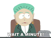 Hold On Wait Sticker by South Park