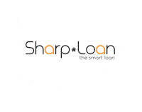 SharpLoan money home house realestate Sticker
