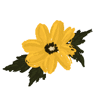 Happy Flower Sticker