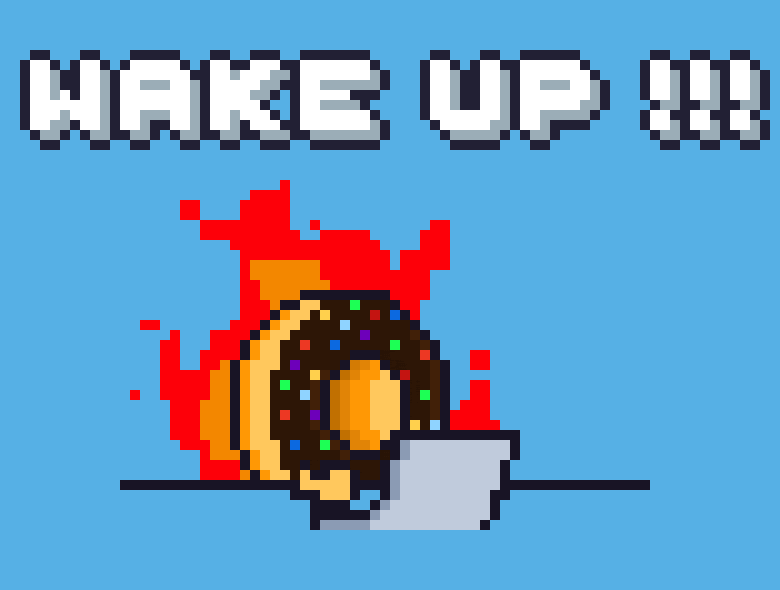 Angry Wake Up GIF by Potatozzz by 9GAG