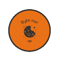 Cookie Bite Me Sticker by bmdsoftware