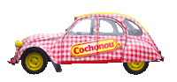 Tour De France Citroen Sticker by Cochonouetvous